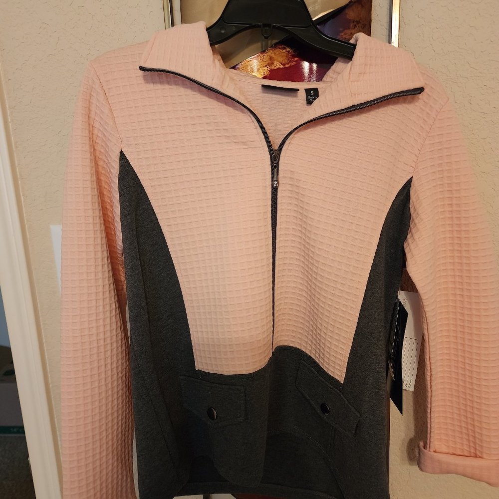 Pink and gray jacket